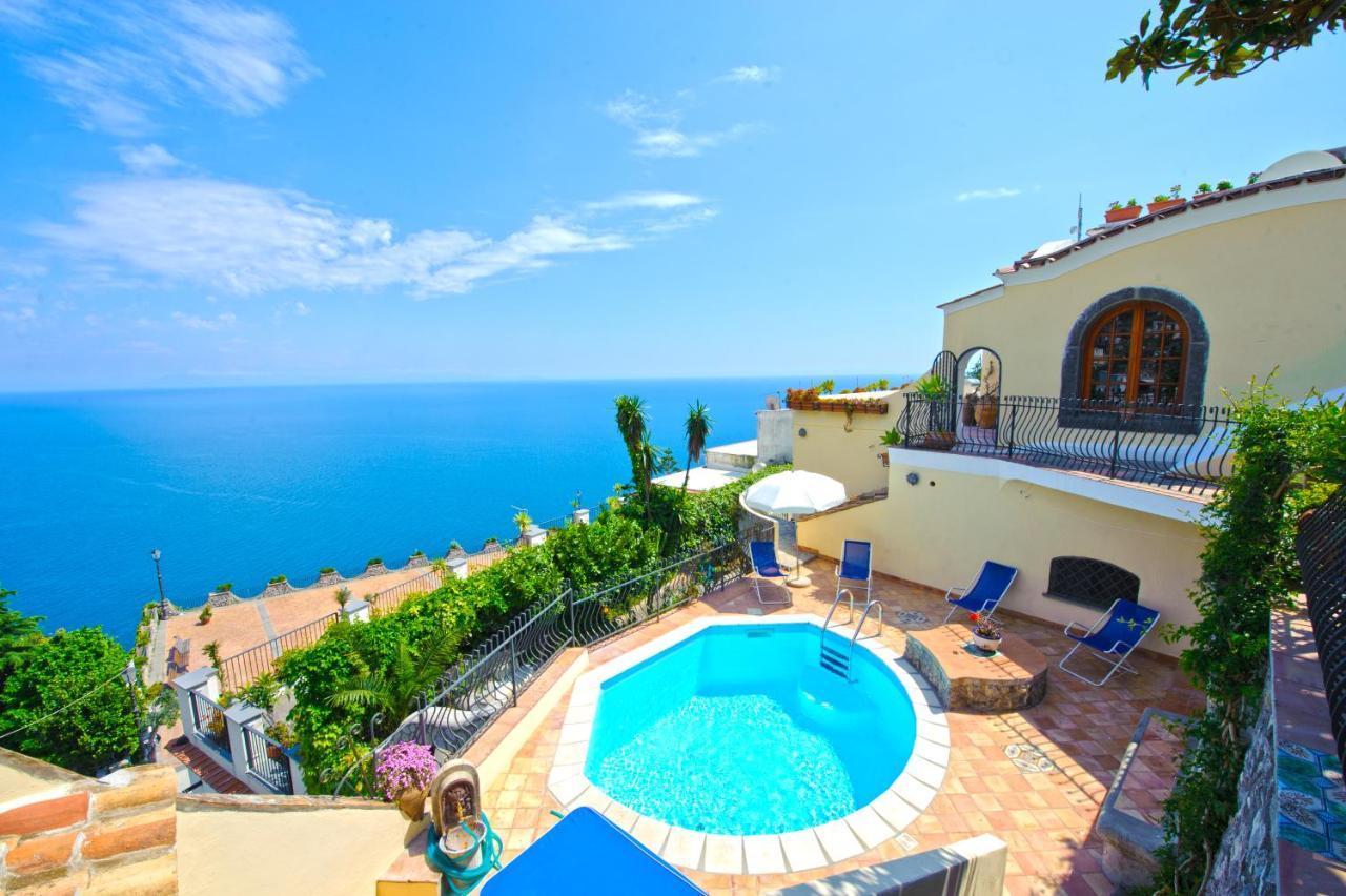 Villa Marianna Amalfi Coast - Pool Praiano Exteriör bild