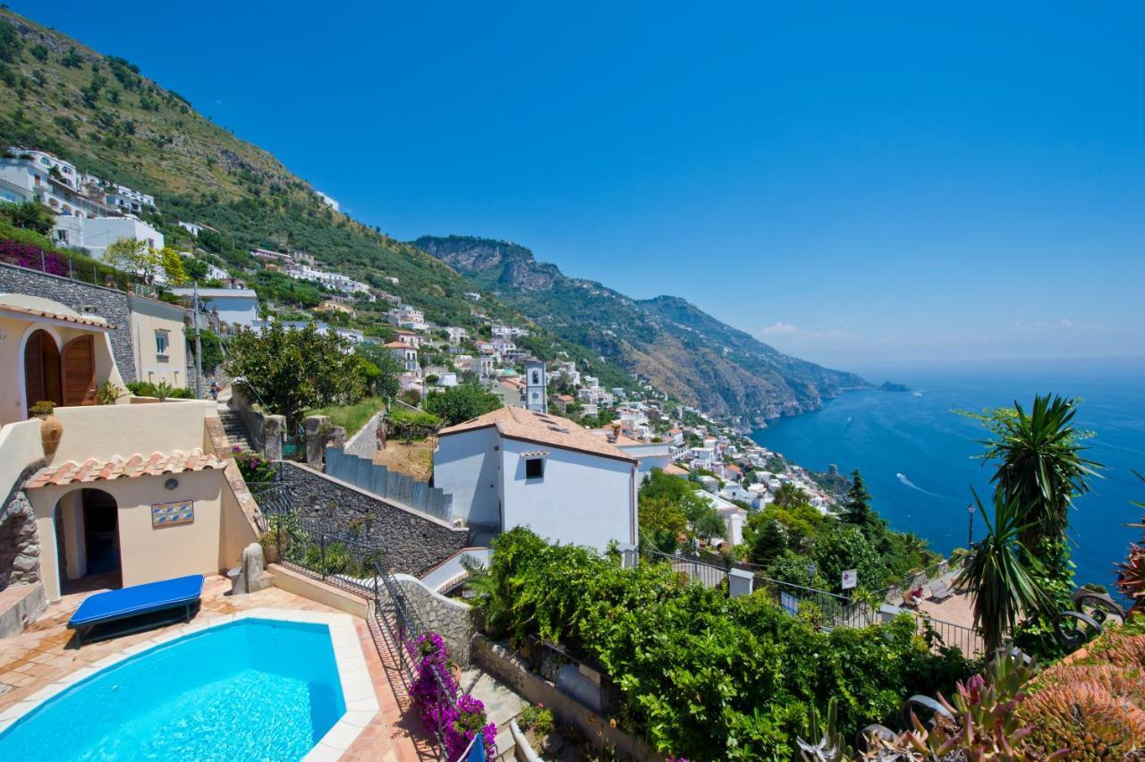 Villa Marianna Amalfi Coast - Pool Praiano Exteriör bild